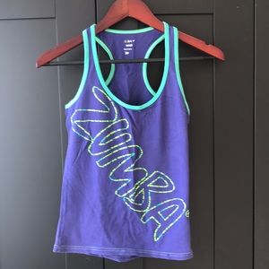 Zumba Tank top purple
